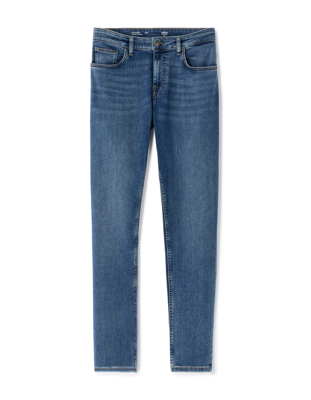 Powerflex slim stretch jeans - stone