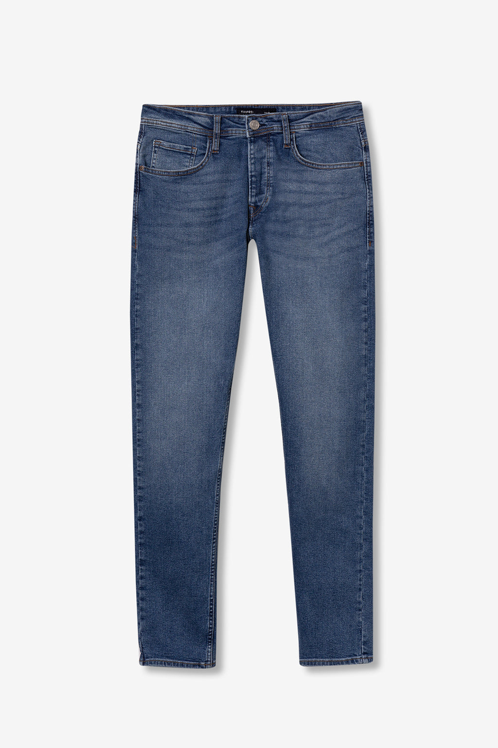 Medium Blue Tyler Tapered Jeans