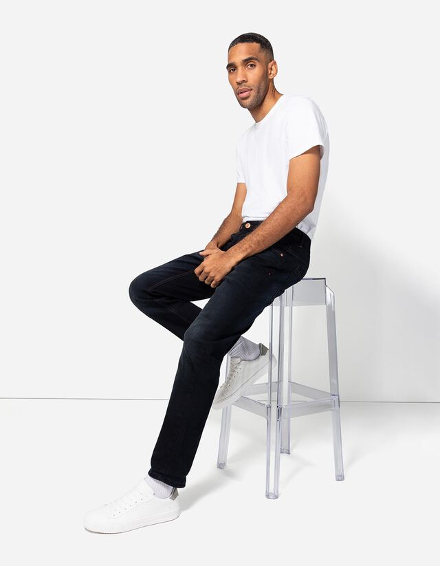 Jeans Pascal Straight Fit - dark blue